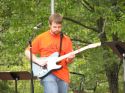 Mike Bauer Plays Electric Guitar