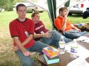 Derrick Brian and Mike in Vocations Booth